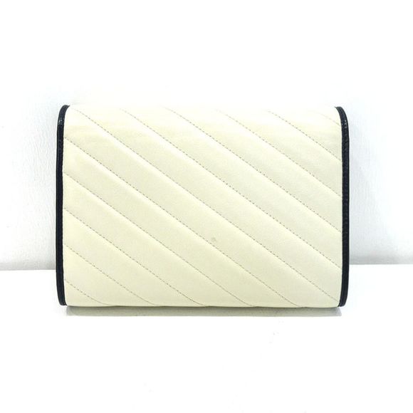 Gucci GG Marmont Chain Wallet Shoulder Bag Ivory - Picture 2 of 7